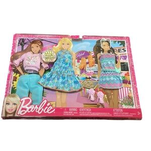 BARBIE FASHIONISTAS CLOTHES + SHOES X7859 New